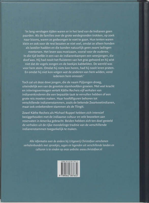 Pijljongen en de geesthonden achterkant