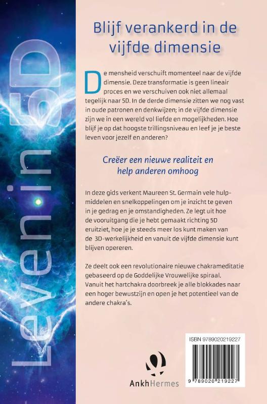 Leven in 5D achterkant