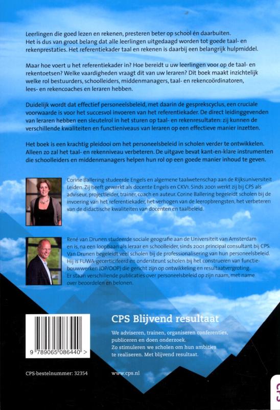 Met de referentieniveaus naar schoolsucces achterkant