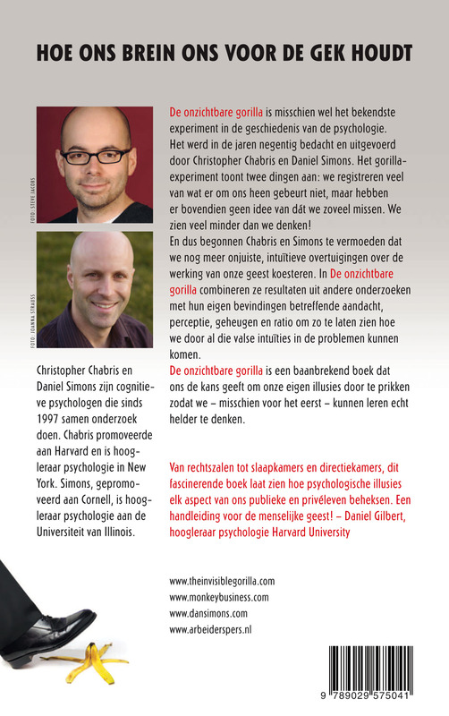 De onzichtbare gorilla achterkant