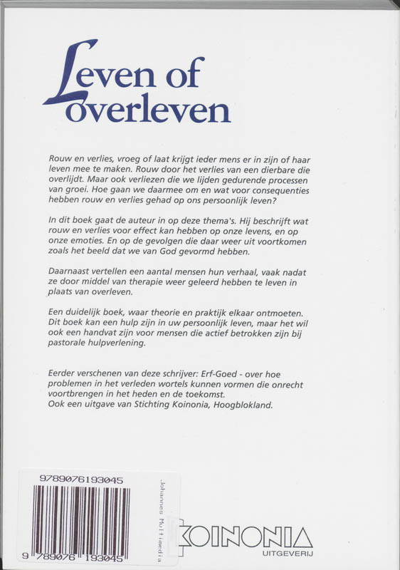 Leven Of Overleven achterkant