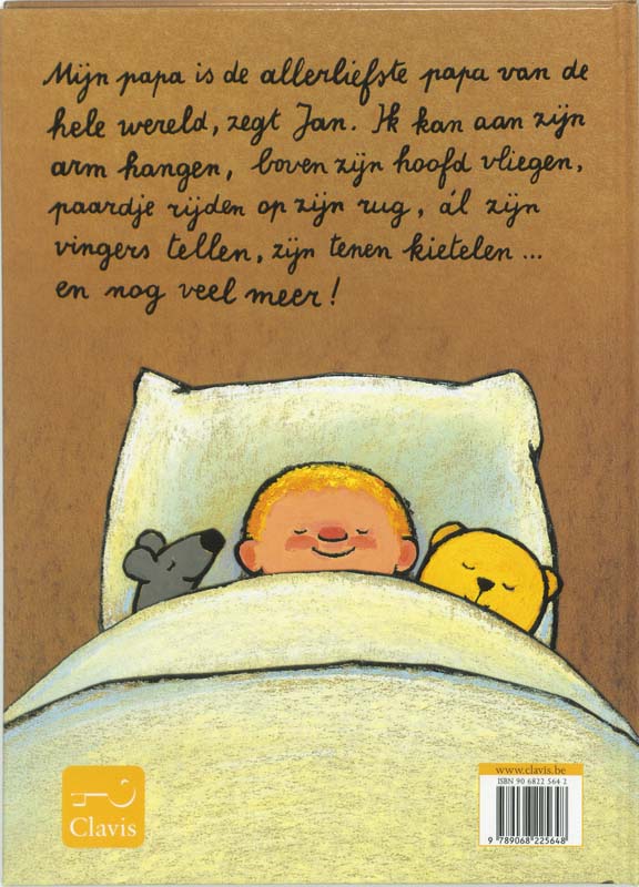 Mijn papa / Clavisje achterkant