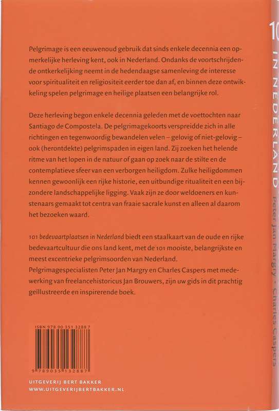 101 Bedevaartplaatsen In Nederland achterkant