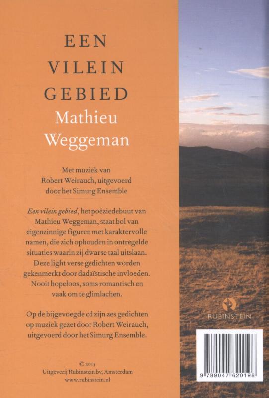 Een vilein gebied achterkant