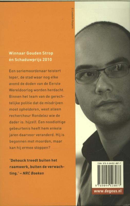 De minzame moordenaar achterkant