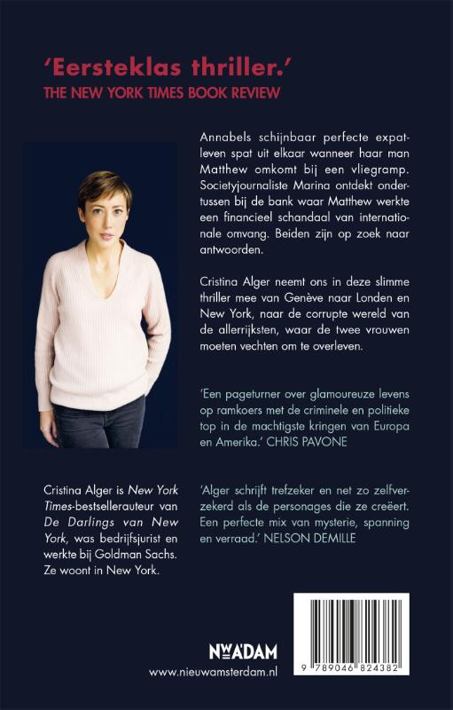 De vrouw van de bankier achterkant