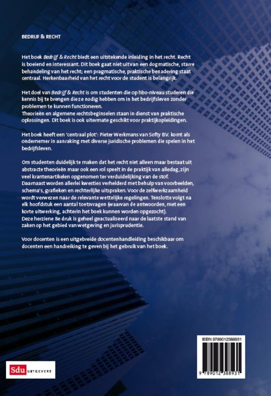 Bedrijf & recht achterkant