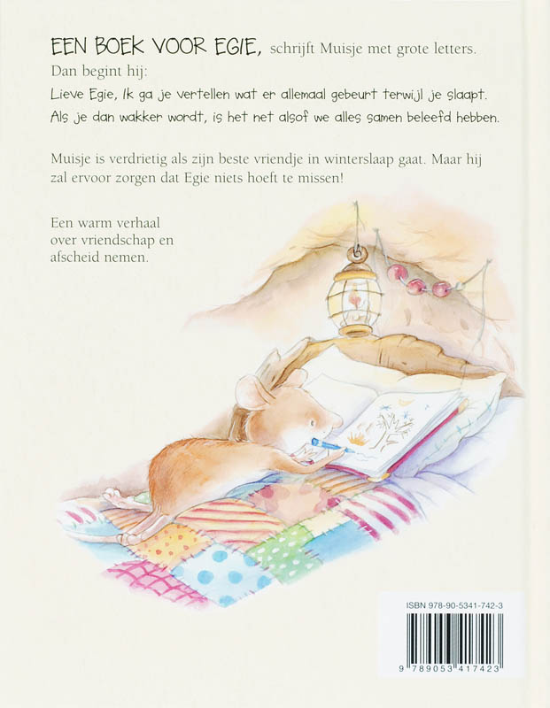 Een Boek Voor Egie achterkant