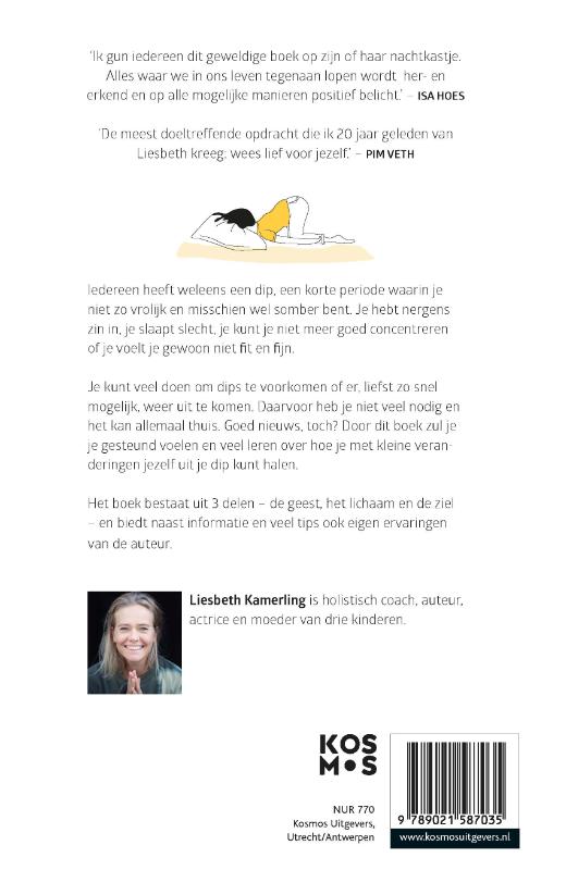 Uit je dip gaan! achterkant