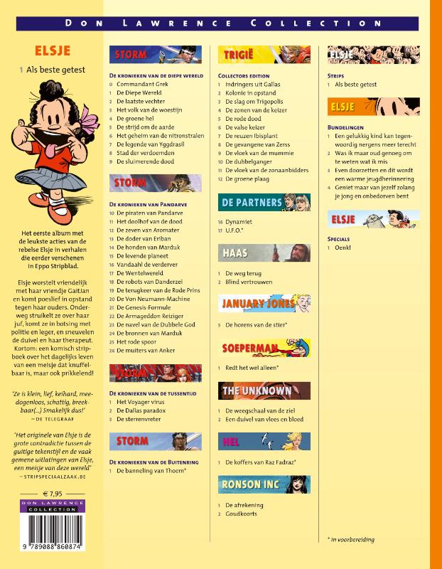 Elsje  -   Als beste getest achterkant