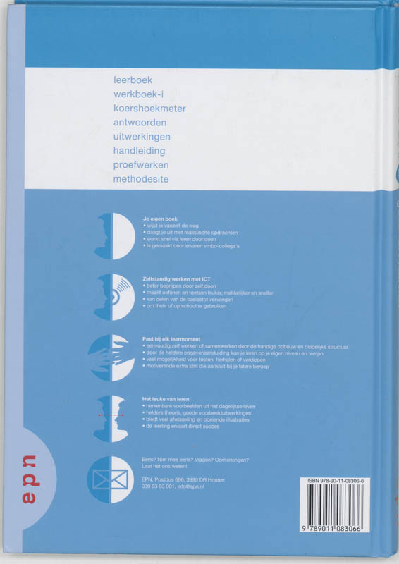 Getal en ruimte / 2 Vmbo-B(K) 2 / deel Leerboek achterkant