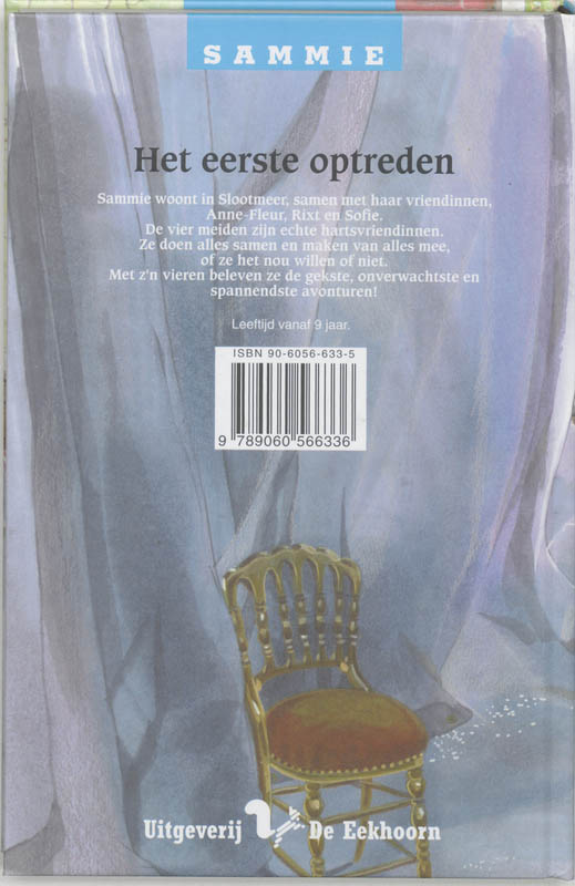 Het eerste optreden / Sammie / 3 achterkant