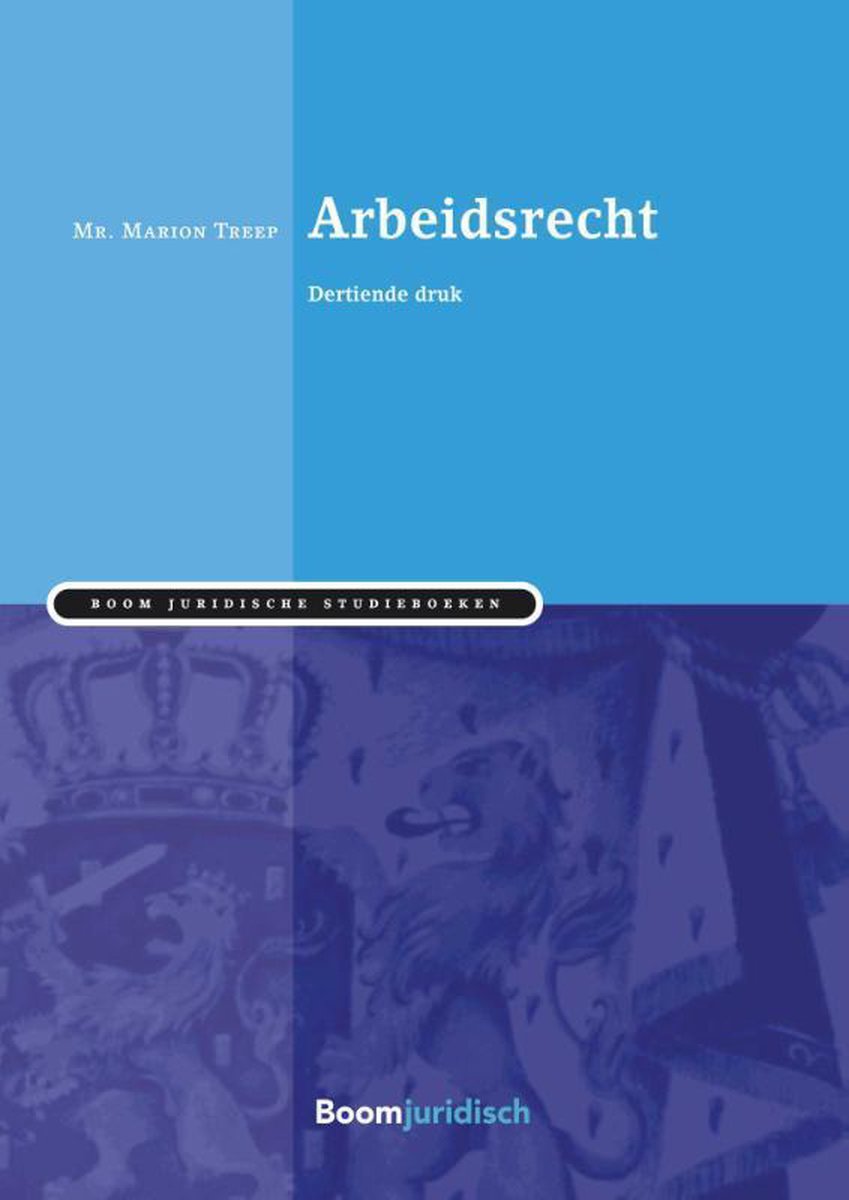 Arbeidsrecht / Boom Juridische studieboeken