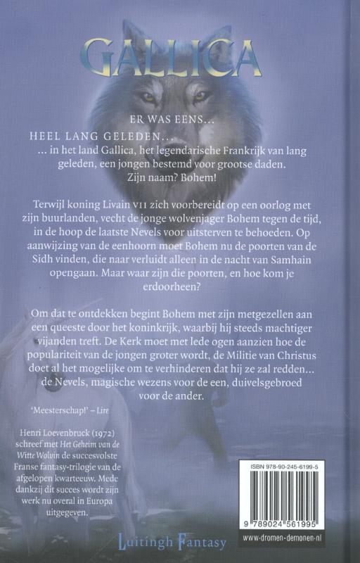 Gallica 2 - De stem van de nevels achterkant