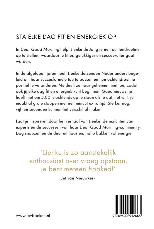 Dear Good Morning achterkant