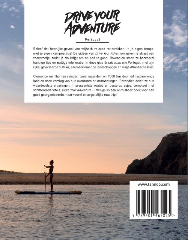 Drive your adventure - Portugal achterkant