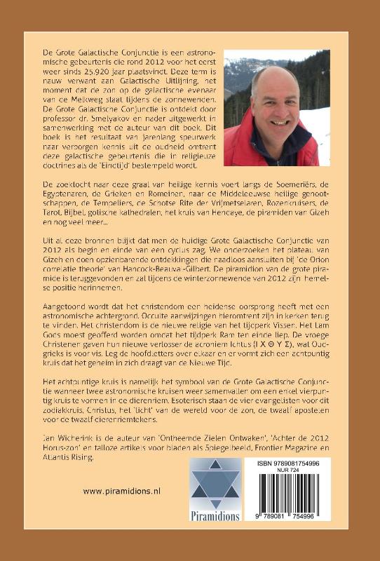 De grote galactische conjunctie achterkant