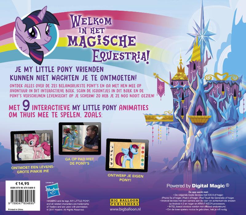 My little pony - Breng Equestria tot leven achterkant