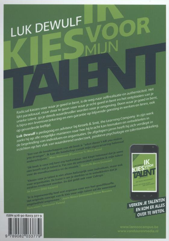 Ik kies voor mijn talent achterkant