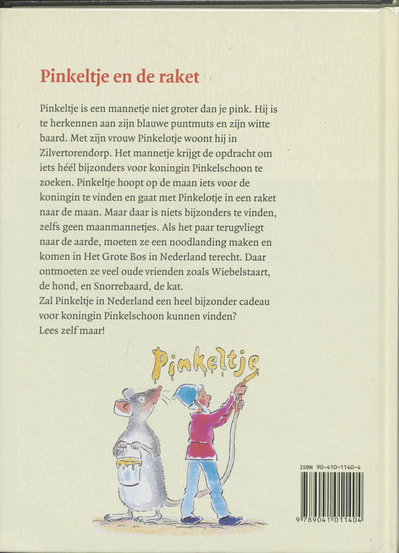 Pinkeltje En De Raket 14 achterkant