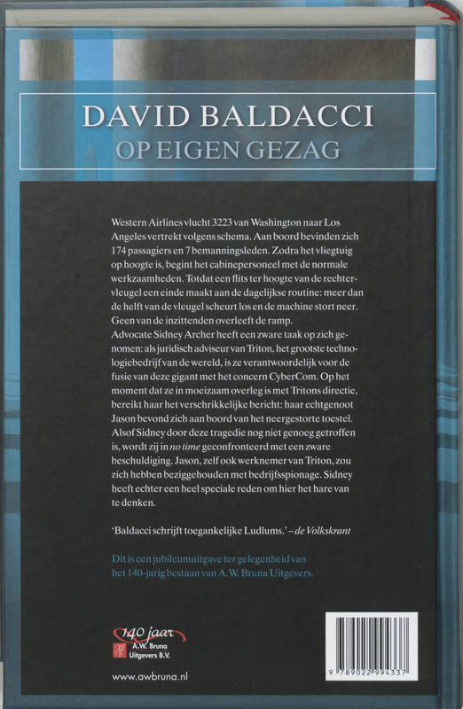 Op Eigen Gezag achterkant