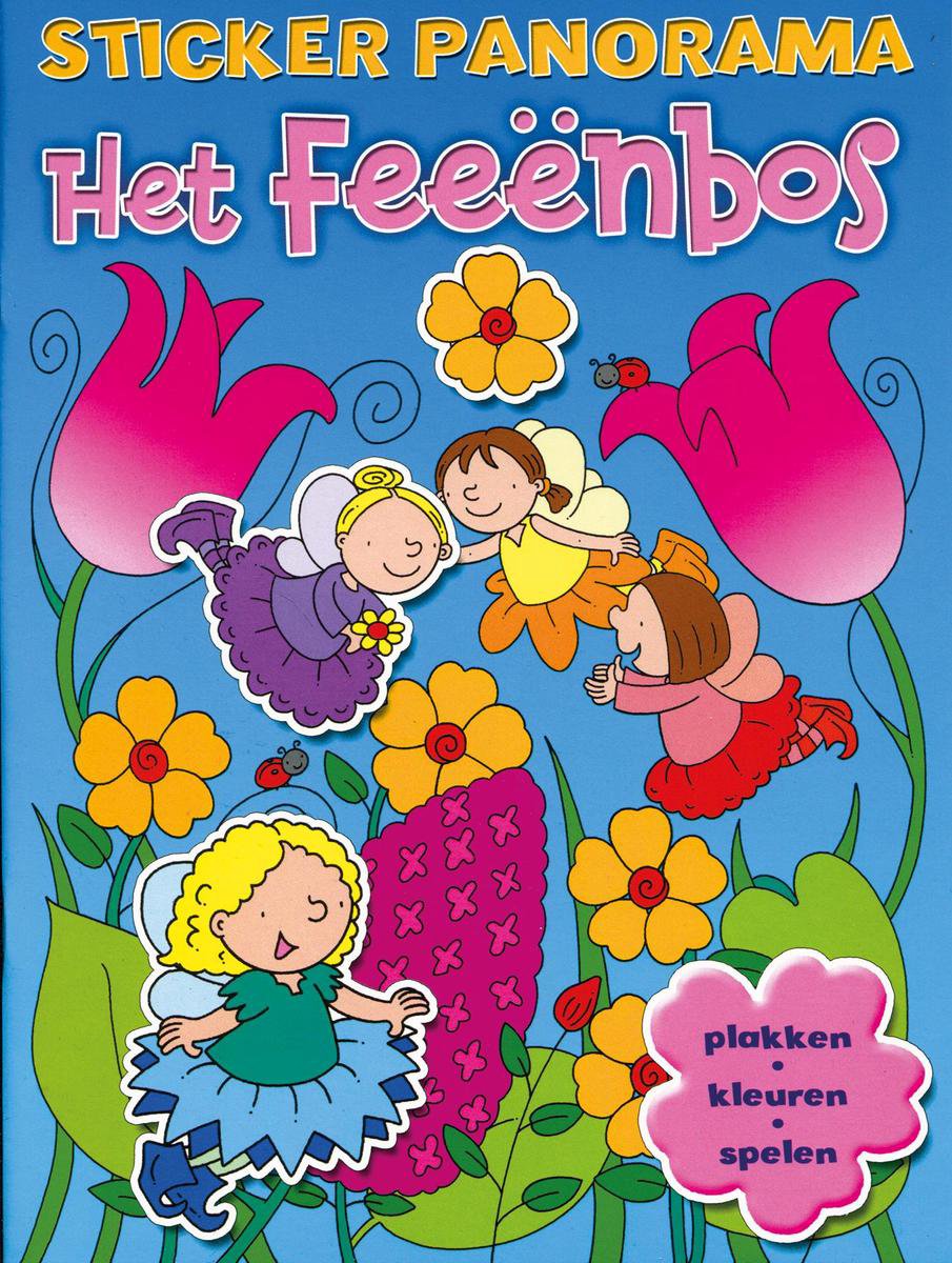 Sticker panorama: het feënbos