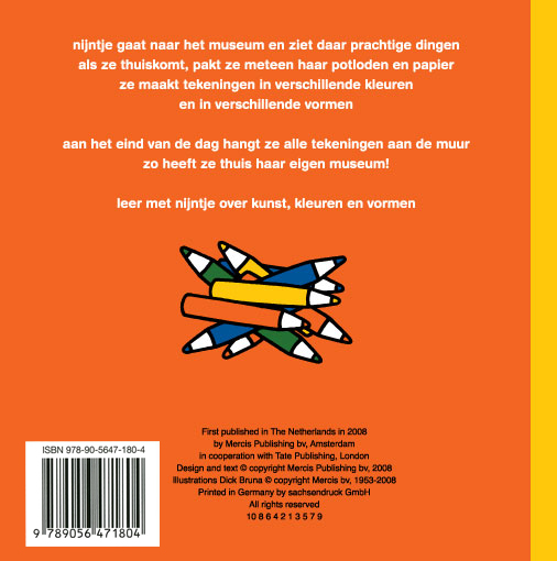 Nijntje wordt kunstenaar achterkant