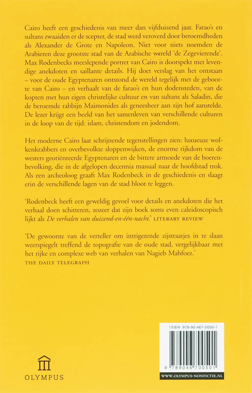 Cairo / Olympus achterkant