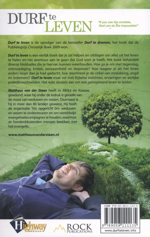 Durf te leven achterkant