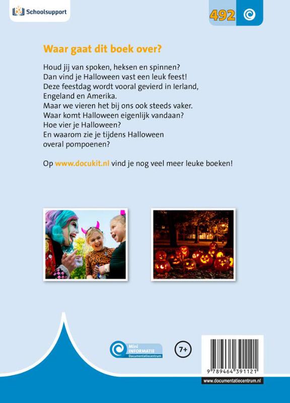 Halloween / Mini Informatie / 492 achterkant