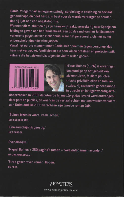 Attaque ! achterkant