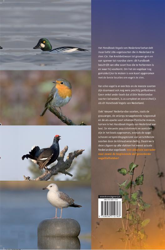 Handboek vogels van Nederland / Vogels in Nederland achterkant