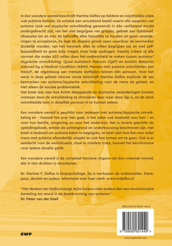 Een wondere wereld achterkant