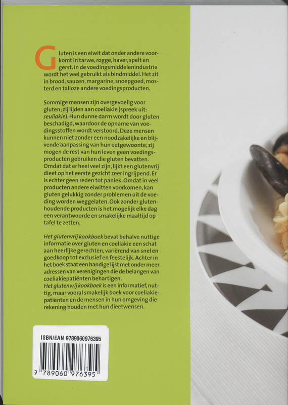 Het Glutenvrij Kookboek achterkant