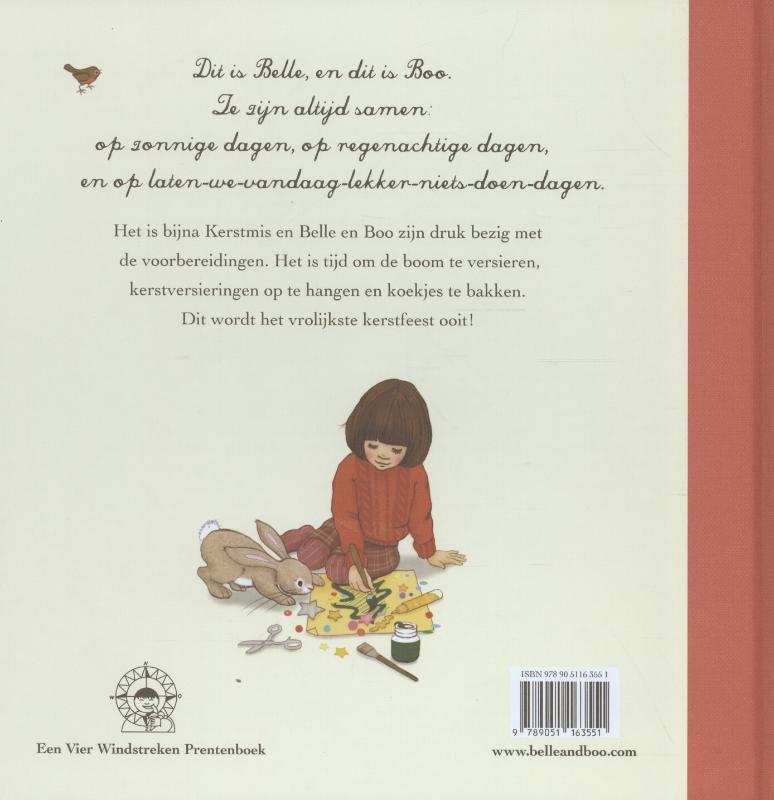 Belle en Boo en het vrolijke kerstfeest / Belle & Boo achterkant