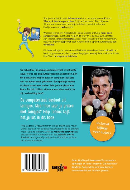 Hoe word ik een bit-kid? achterkant