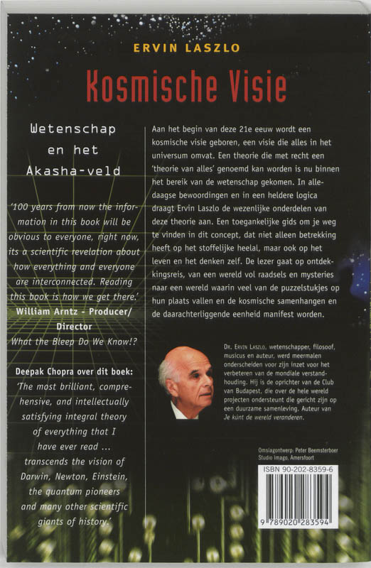 Kosmische Visie achterkant