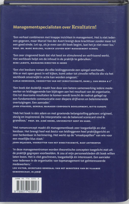 Resultaten! achterkant