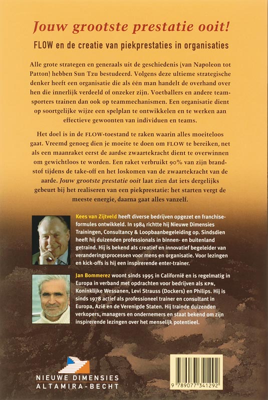 Jouw Grootste Prestatie Ooit achterkant