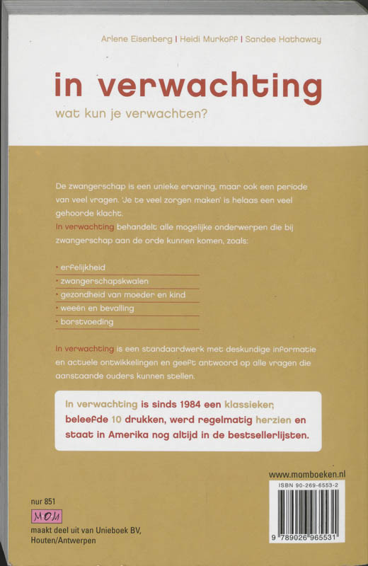 In Verwachting achterkant