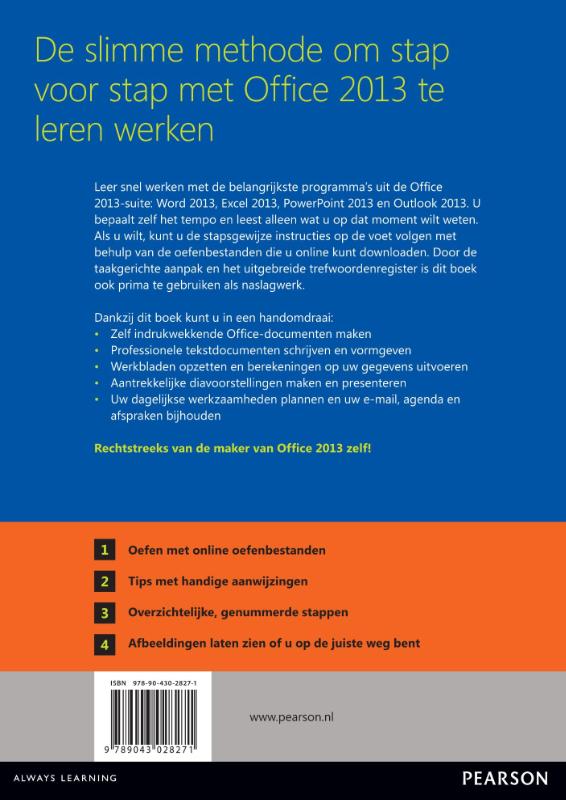 Office 2013 / 2013 / Step by step achterkant