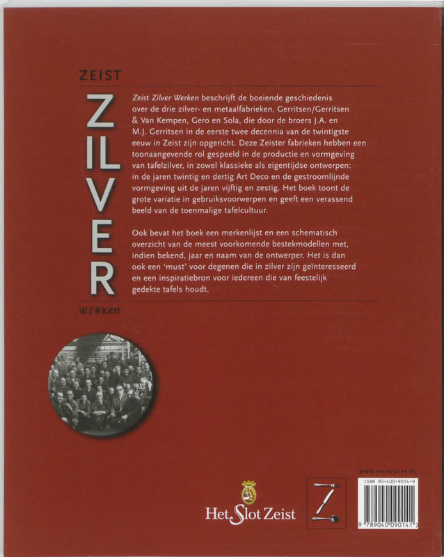 Zeist, Zilver werken achterkant
