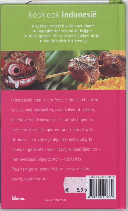 Indonesië / Kook ook achterkant