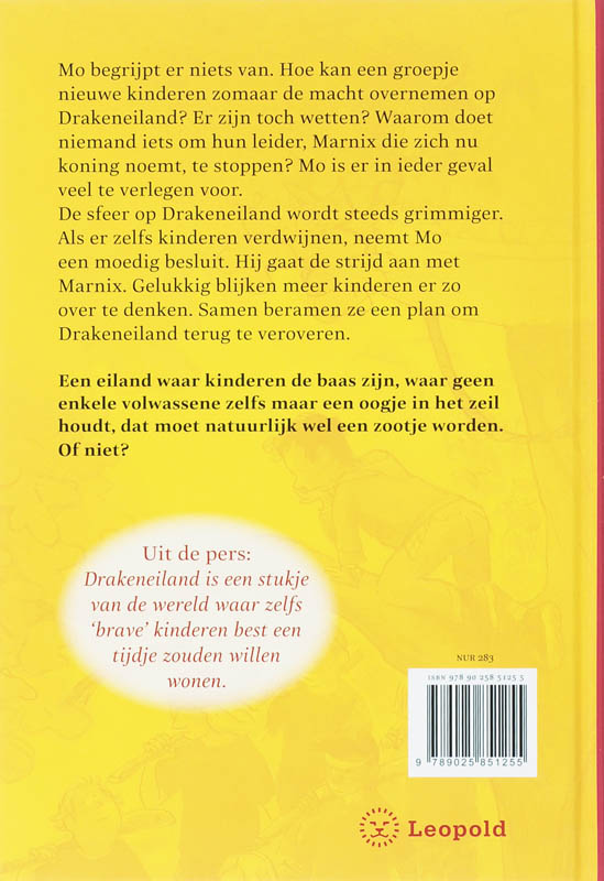 Strijd Om Drakeneiland achterkant