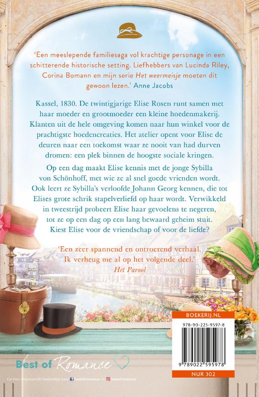 Het hoedenatelier / De vrouwen van Atelier Rosen / 1 achterkant