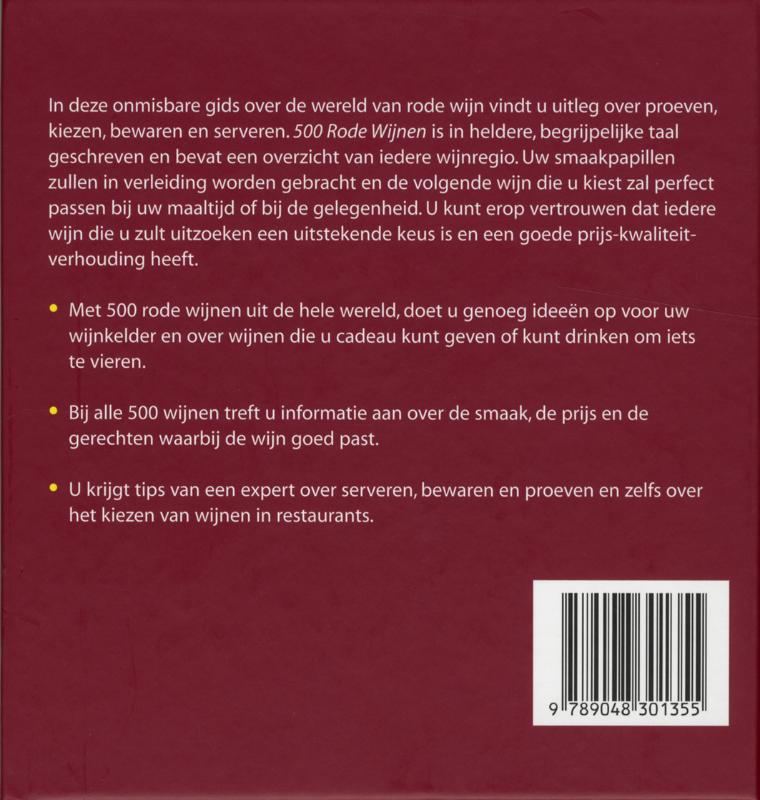 500 rode wijnen achterkant