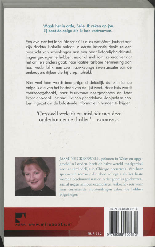 De Nalatenschap achterkant