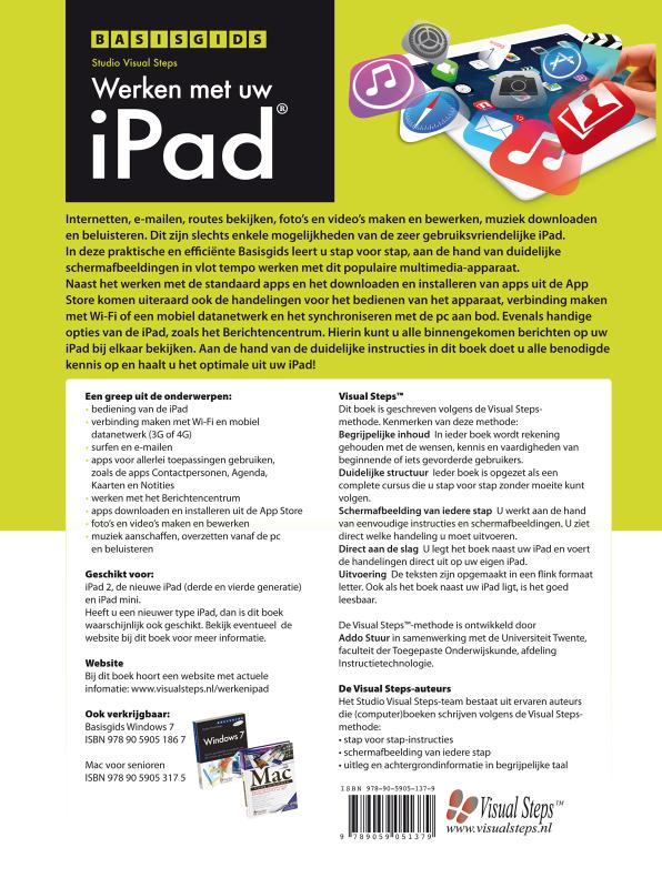 Basisgids - Werken Met Uw Ipad achterkant