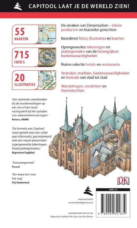 Denemarken / Capitool reisgidsen achterkant