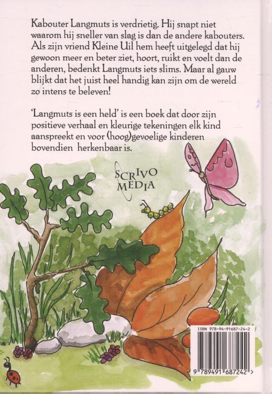 Langmuts is een held achterkant